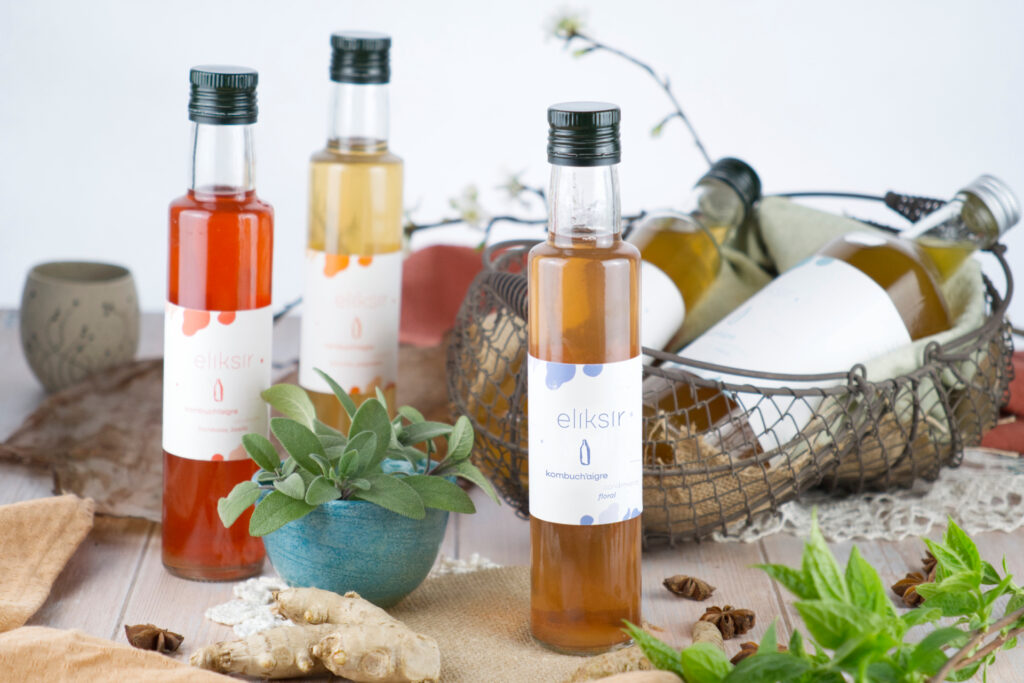 Kombuch'aigre Kombucha