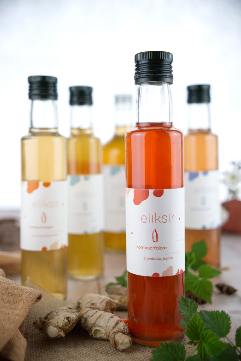 Kombuch'aigre Kombucha