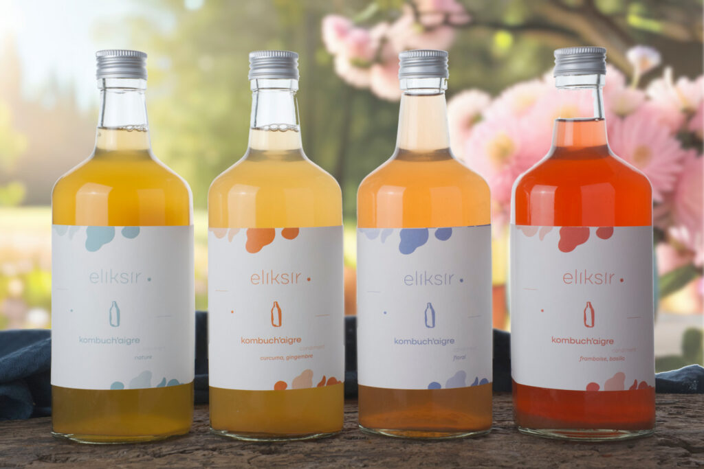 Kombuch'aigre Kombucha